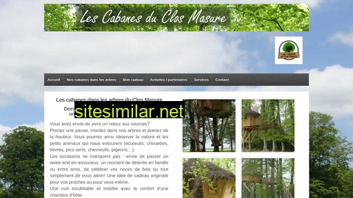 cabanesclosmasure.fr alternative sites