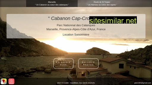 cabanon-cap-croisette.fr alternative sites