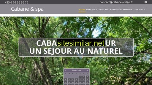cabane-lodge.fr alternative sites