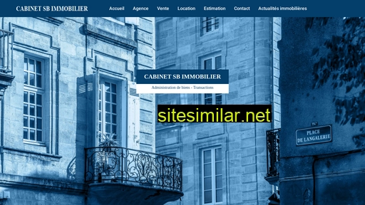 cabinet-sbimmobilier.fr alternative sites