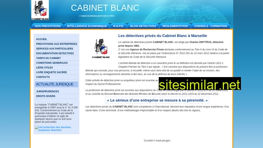 cabinetblanc.fr alternative sites