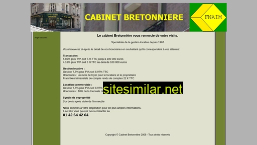 cabinet-bretonniere.fr alternative sites