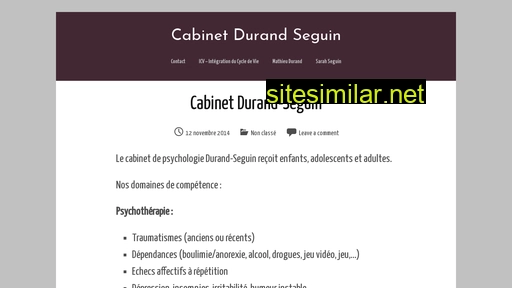 cabinet-durand-seguin.fr alternative sites