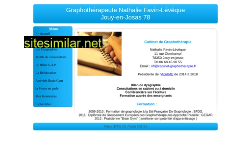 cabinet-graphotherapie.fr alternative sites