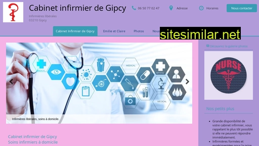cabinetinfirmierdegipcy.fr alternative sites