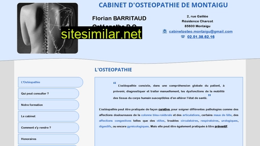 cabinetosteo-montaigu.fr alternative sites