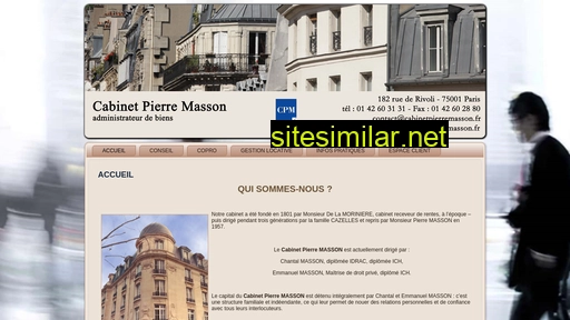 cabinetpierremasson.fr alternative sites