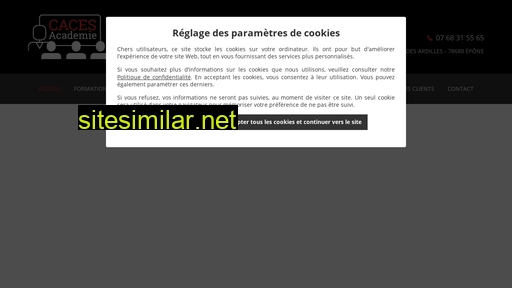 caces-academie.fr alternative sites