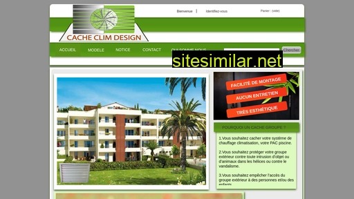 cacheclimdesign.fr alternative sites