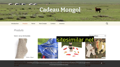 cadeaumongol.fr alternative sites