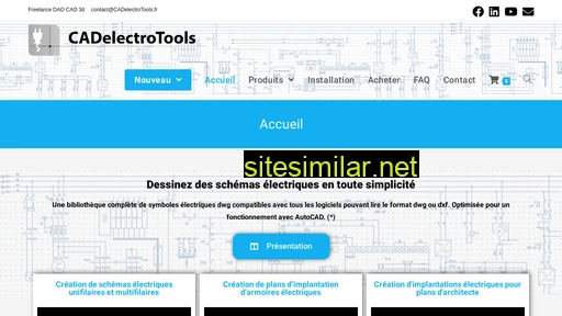 cadelectrotools.fr alternative sites