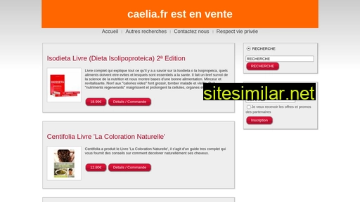 caelia.fr alternative sites