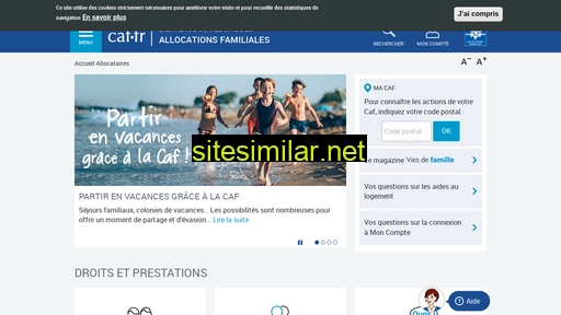 caf.fr alternative sites