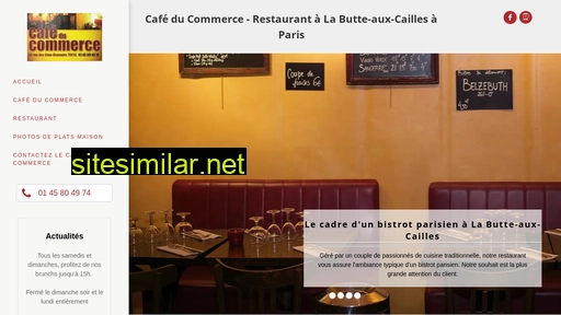 cafe-du-commerce-paris13.fr alternative sites
