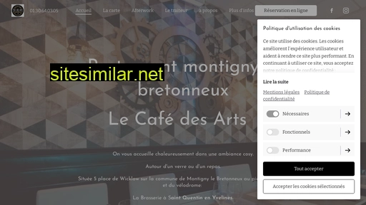 cafedesarts-montigny.fr alternative sites