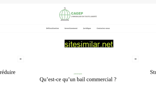 cagep.fr alternative sites
