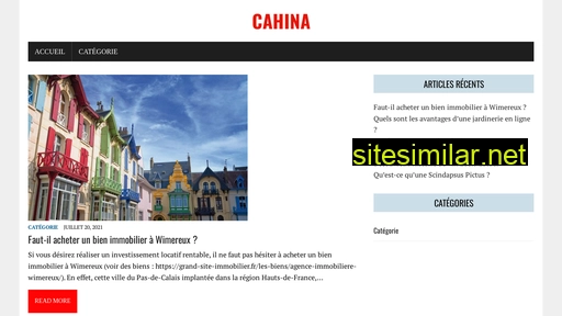 cahina.fr alternative sites