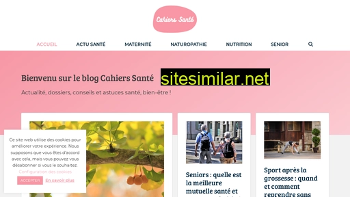 cahierssante.fr alternative sites