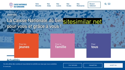 caissenationalegendarme.fr alternative sites