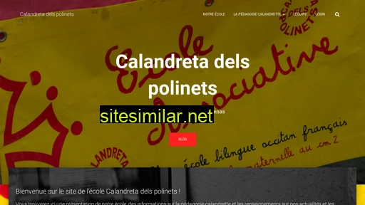 Calandreta-pezenas similar sites