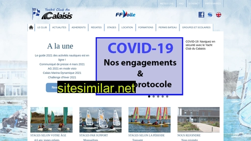calais-voile.fr alternative sites