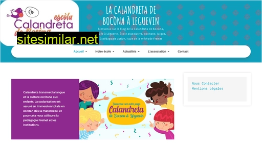 calandretadebocona.fr alternative sites