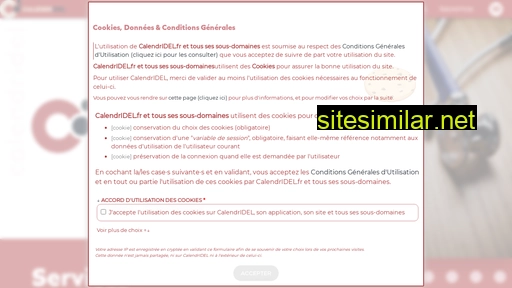 calendridel.fr alternative sites