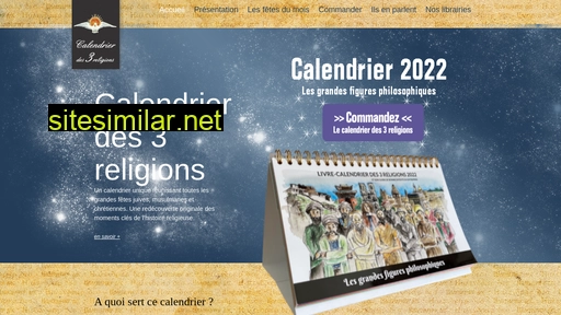 calendrierdestroisreligions.fr alternative sites