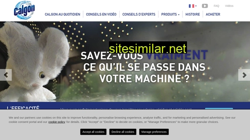 calgon.fr alternative sites