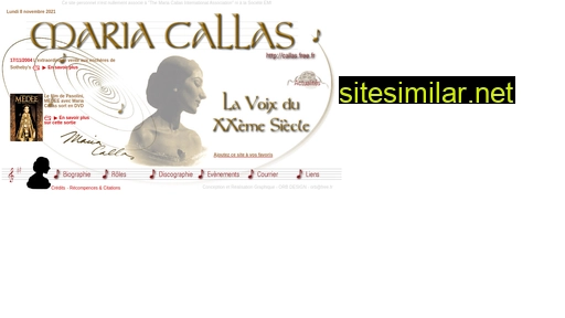 Callas similar sites