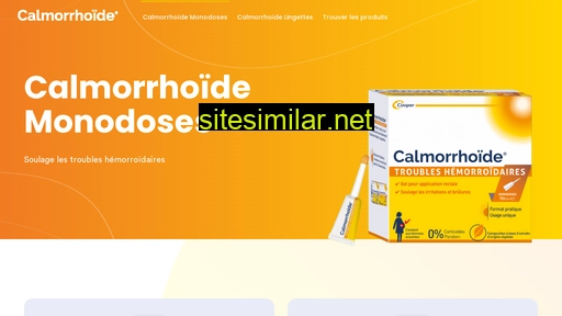 calmorrhoide.fr alternative sites