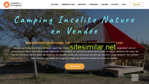 camping-chagnelles.fr alternative sites