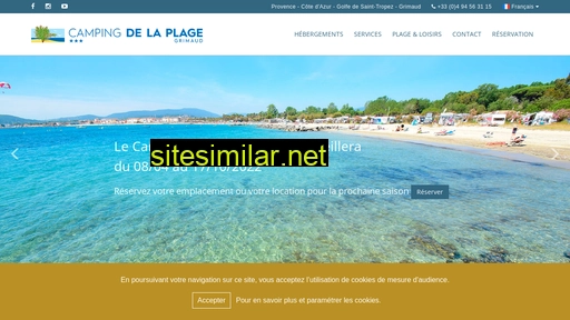 camping-de-la-plage.fr alternative sites