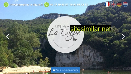 camping-la-digue.fr alternative sites