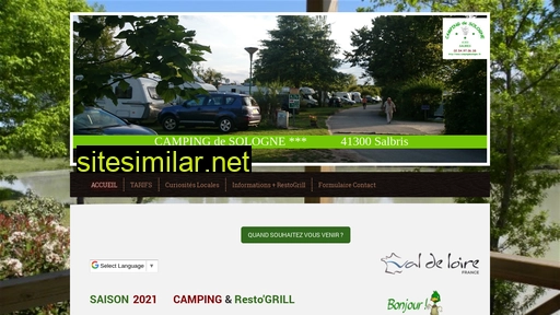 campingdesologne.fr alternative sites