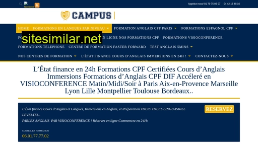 campus-immersion.fr alternative sites