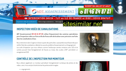 camera-de-canalisation.fr alternative sites