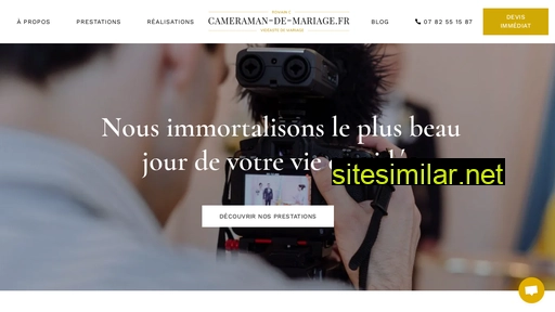 cameraman-de-mariage.fr alternative sites