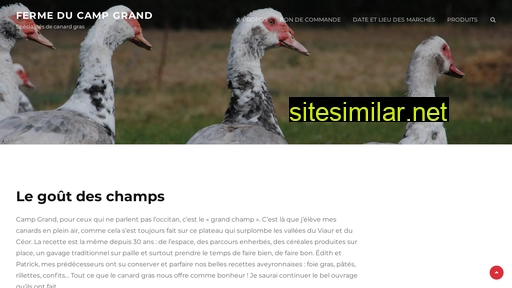 campgrand.fr alternative sites