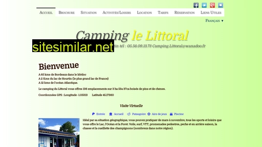 camping-lelittoral.fr alternative sites