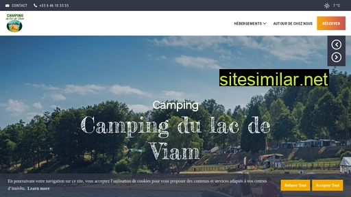 camping-viam.fr alternative sites