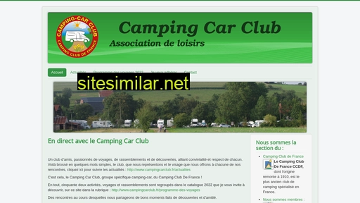 Campingcarclub similar sites