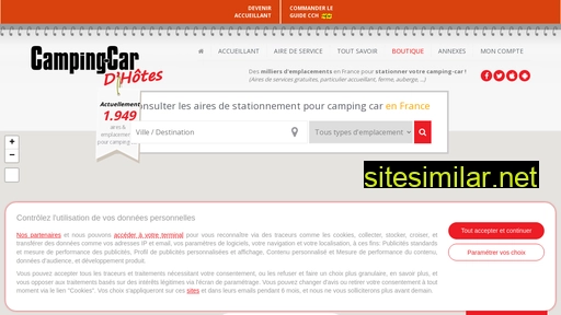 campingcardhotes.fr alternative sites