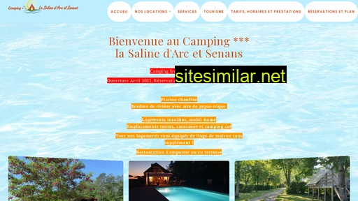campinglasaline.fr alternative sites