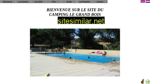 campinglegrandbois.fr alternative sites