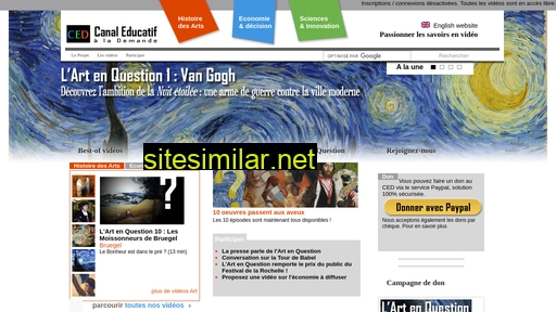 canal-educatif.fr alternative sites