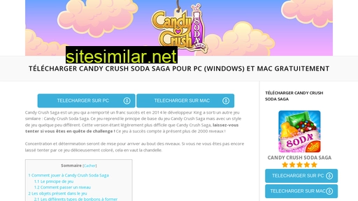 candycrushsodasaga.fr alternative sites