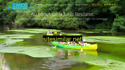 Canoe-aventure similar sites