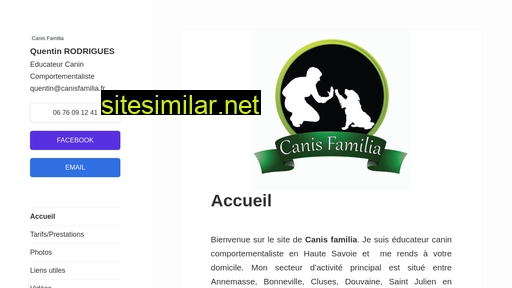 canisfamilia.fr alternative sites