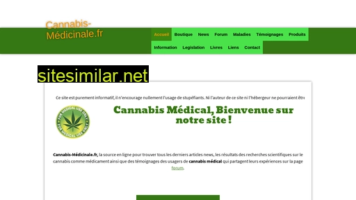 cannabis-medicinale.fr alternative sites
